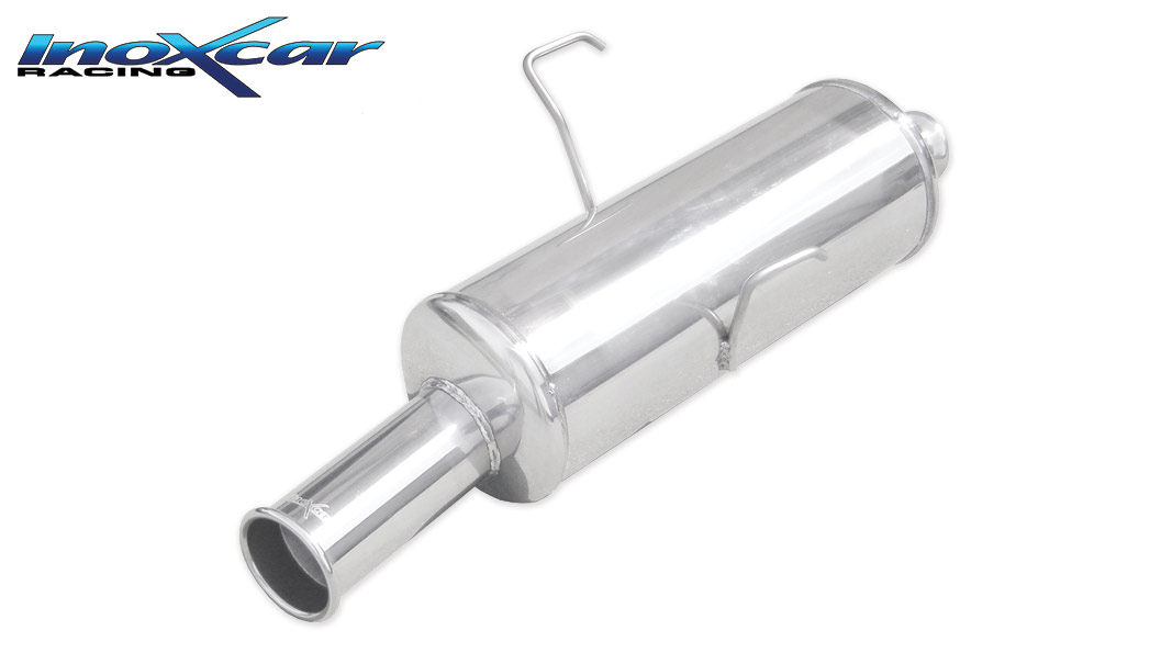 106 1.6 16V RALLYE / GTI / 1.6 16V Sportauspuff 76mm RETRO STYLE Edelstahl 106 1.6 16V RALLYE / GTI / 1.6 16V Sportauspuff 76mm RETRO STYLE Edelstahl