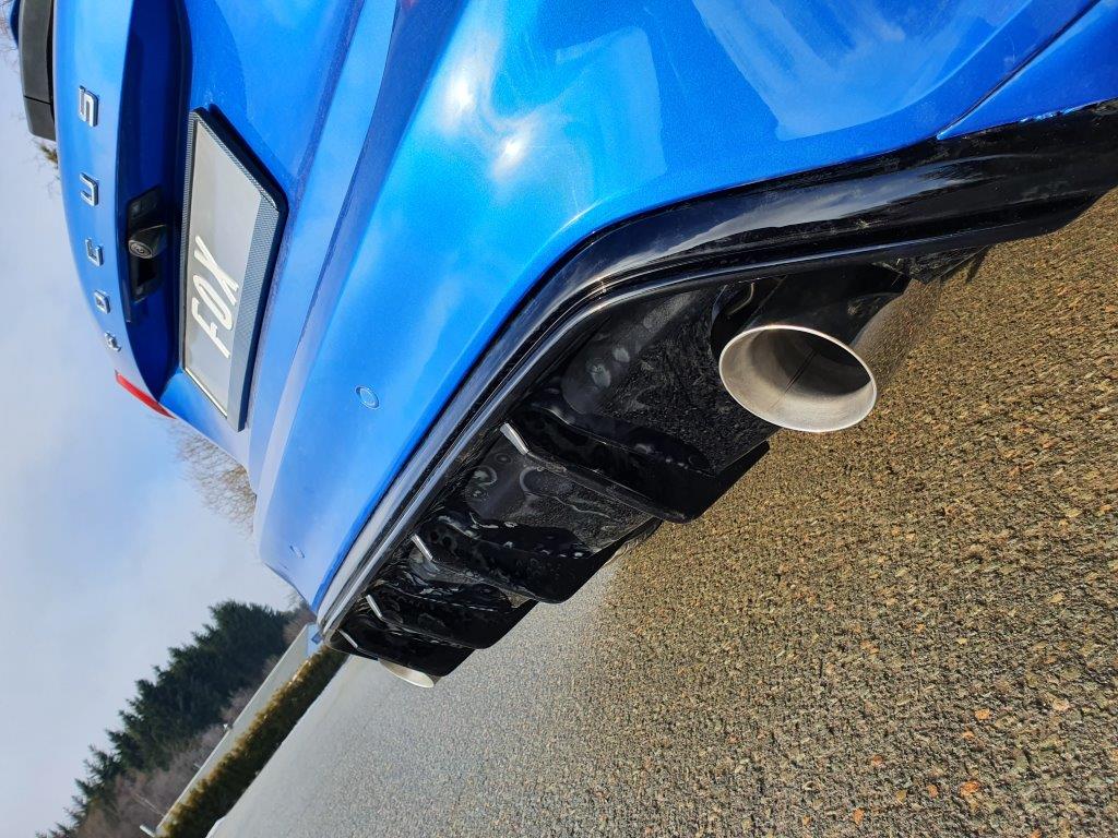 Ford Focus IV ST-Line - starre Hinterachse Endschalldämpfer Ausgang rechts/links - 1x100 Typ 25 rechts/links Ford Focus IV ST-Line - starre Hinterachse Endschalldämpfer Ausgang rechts/links - 1x100 Typ 25 rechts/links