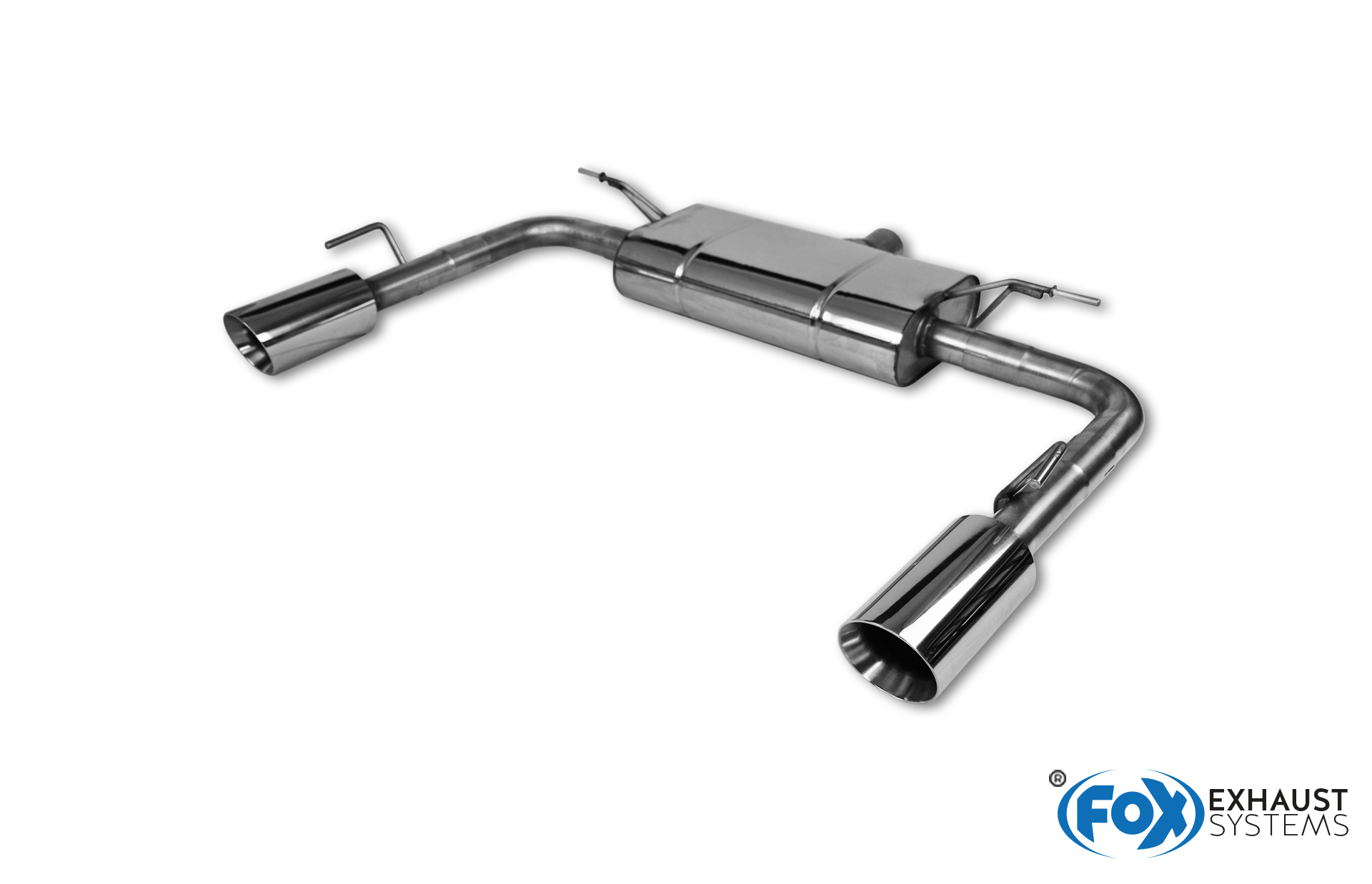 Ford Focus IV Turnier/ Kombi ST-Look Endschalldämpfer Ausgang rechts/links - 1x100 Typ 25 rechts/links für originale ST Stoßstange