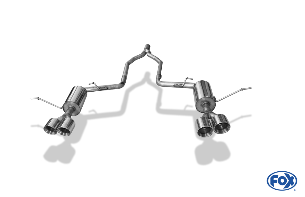 Jeep Grand Cherokee WKII ab 2014 Endschalldämpfer rechts/links - 2x100 Typ 25 rechts/links