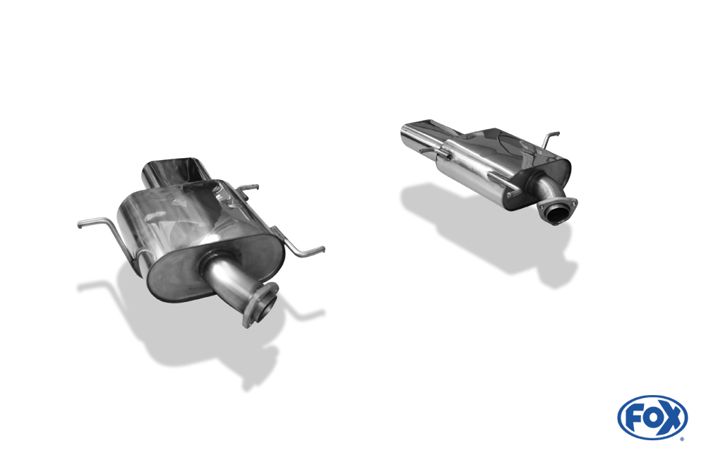Maserati 3200GT Endschalldämpfer rechts/links - 150x70 Typ 53 rechts/links Maserati 3200GT Endschalldämpfer rechts/links - 150x70 Typ 53 rechts/links