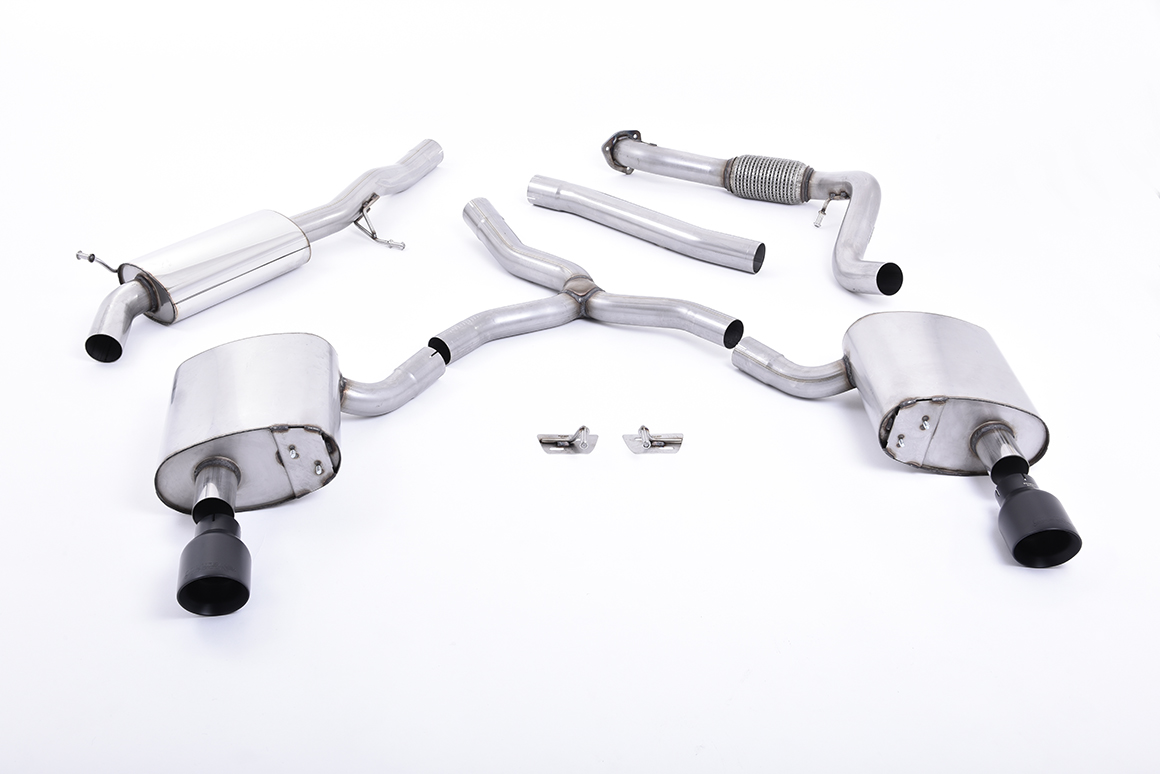 Audi A4 2.0 TFSI B9 Quattro Saloon & Avant (Non OPF/GPF Models inc Mild Hybrid & mitout Brace Bars) Dual GT100 Audi A4 2.0 TFSI B9 Quattro Saloon & Avant (Non OPF/GPF Models inc Mild Hybrid & mitout Brace Bars) Dual GT100