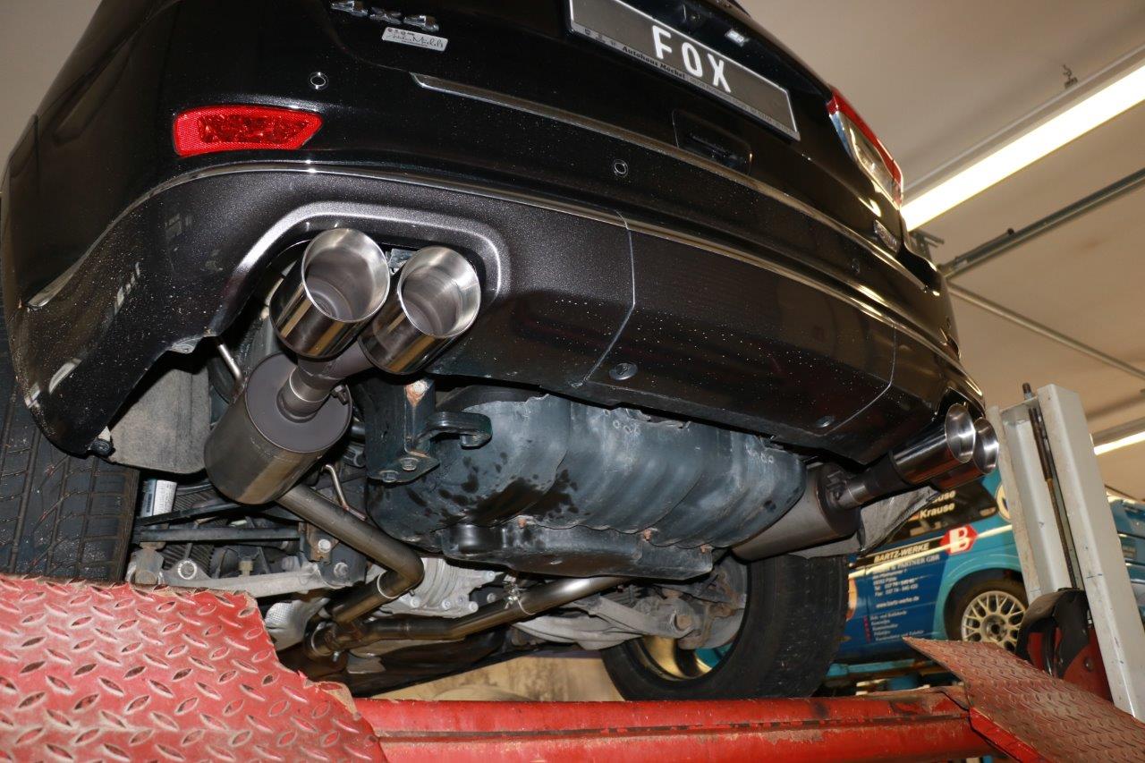 Jeep Grand Cherokee WKII ab 2014 Endschalldämpfer rechts/links - 2x100 Typ 25 rechts/links