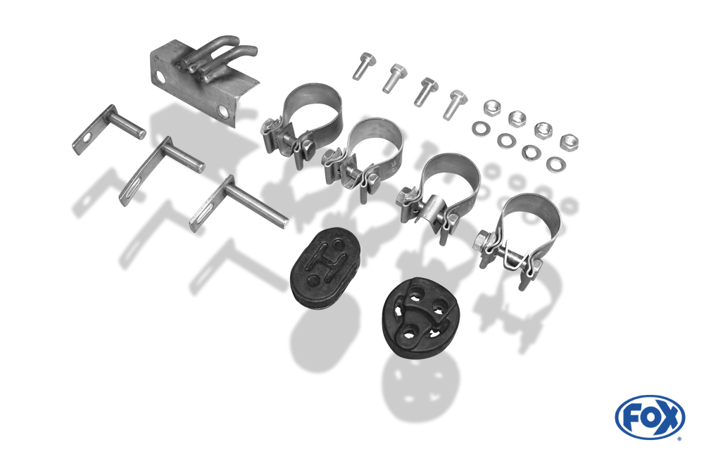Ford Escape/ Maverick Typ 1N2/ Mazda Tribute EP2 Endschalldämpfer rechts/links - 115x85 Typ 33 rechts/links