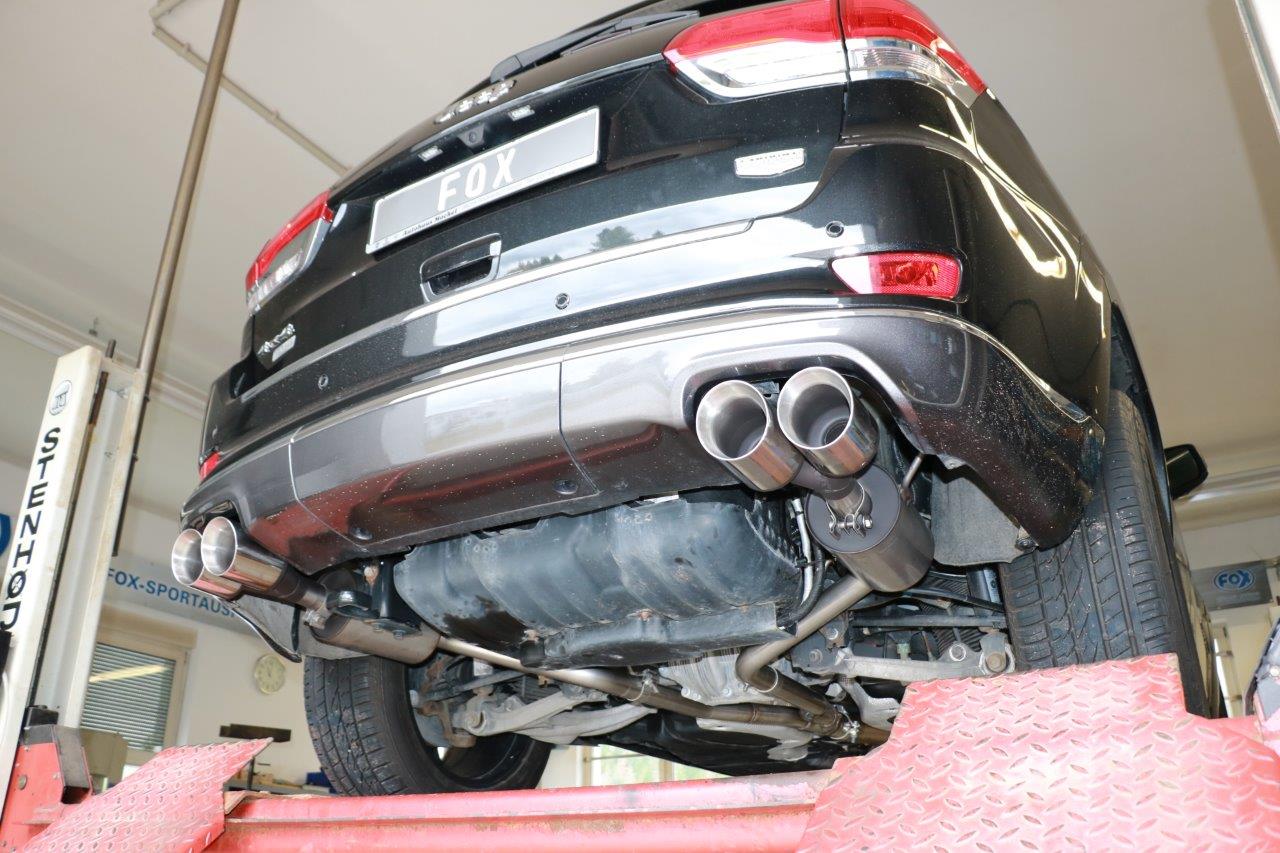 Jeep Grand Cherokee WKII ab 2014 Endschalldämpfer rechts/links - 2x100 Typ 25 rechts/links