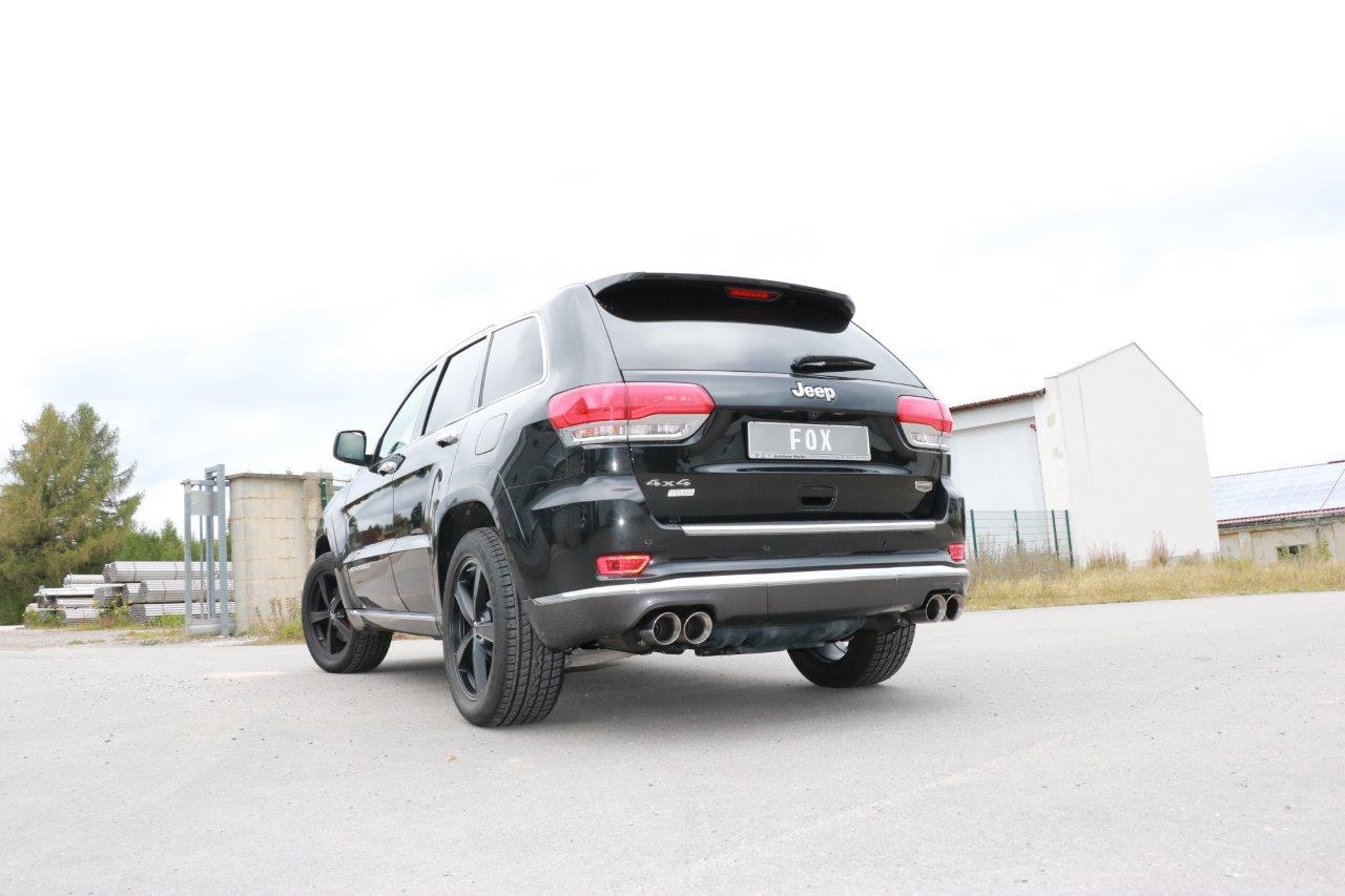 Jeep Grand Cherokee WKII ab 2014 Endschalldämpfer rechts/links - 2x100 Typ 25 rechts/links Jeep Grand Cherokee WKII ab 2014 Endschalldämpfer rechts/links - 2x100 Typ 25 rechts/links