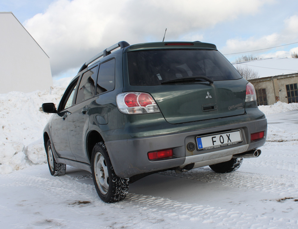 Mitsubishi Outlander 4WD Endschalldämpfer - 115x85 Typ 33 Mitsubishi Outlander 4WD Endschalldämpfer - 115x85 Typ 33