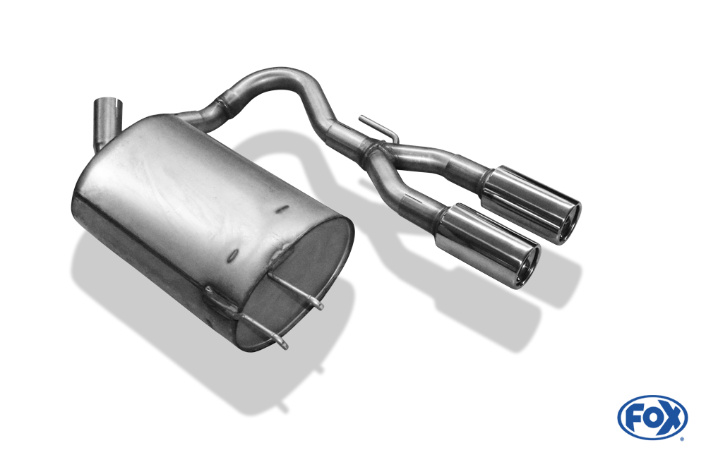 Renault Twingo C06 Endschalldämpfer Ausgang mittig - 2x76 Typ 13 Renault Twingo C06 Endschalldämpfer Ausgang mittig - 2x76 Typ 13