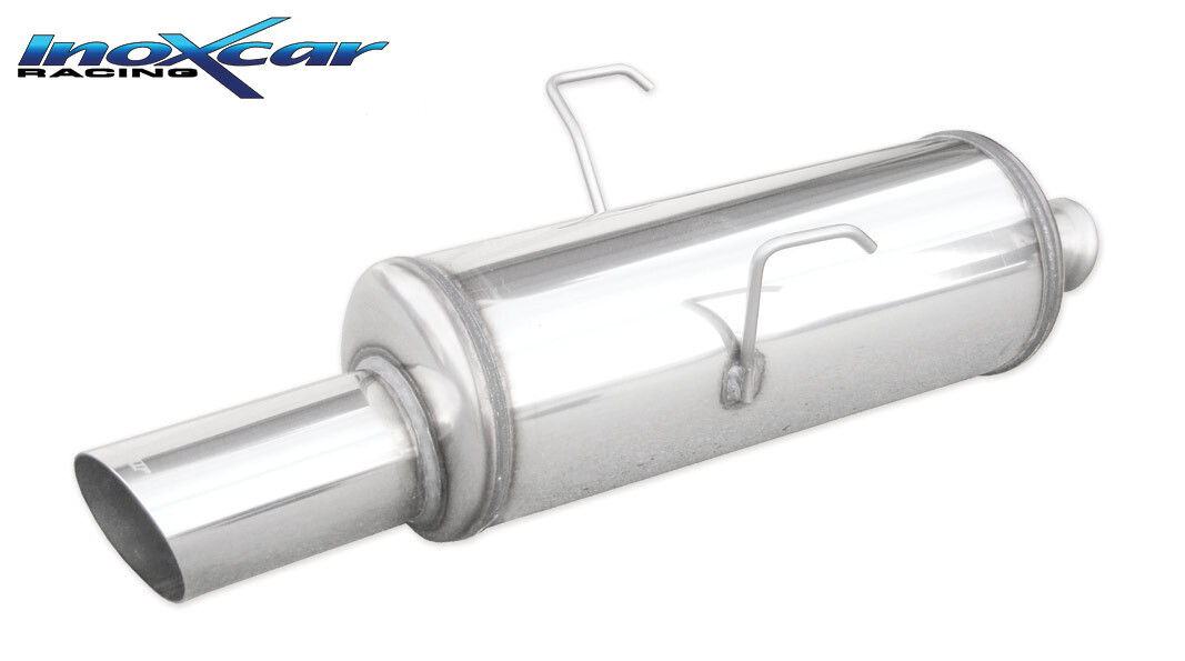 106 1.1 (60PS) Sportauspuff 90mm RALLY Edelstahl 106 1.1 (60PS) Sportauspuff 90mm RALLY Edelstahl