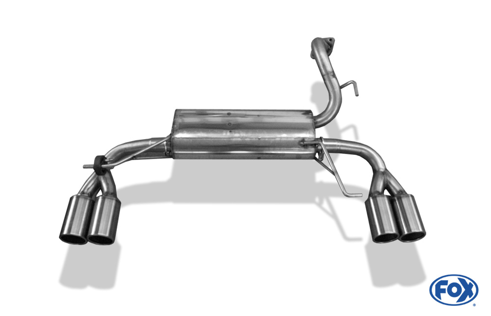 Kia Cerato Schrägheck Endschalldämpfer Ausgang rechts/links - 2x80 Typ 12 rechts/links Kia Cerato Schrägheck Endschalldämpfer Ausgang rechts/links - 2x80 Typ 12 rechts/links