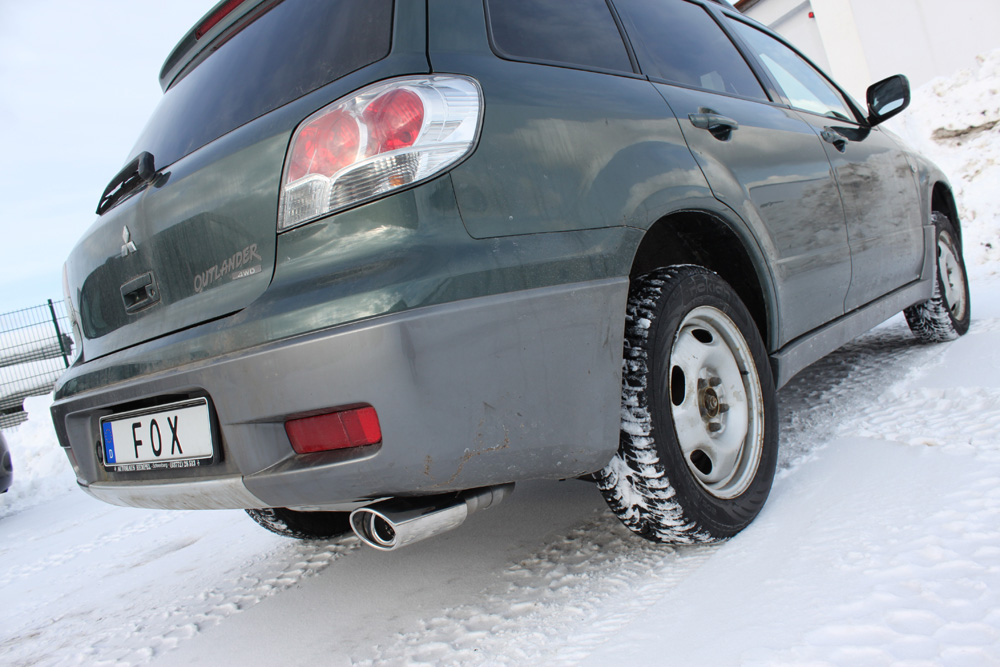 Mitsubishi Outlander 4WD Endschalldämpfer - 115x85 Typ 33 Mitsubishi Outlander 4WD Endschalldämpfer - 115x85 Typ 33