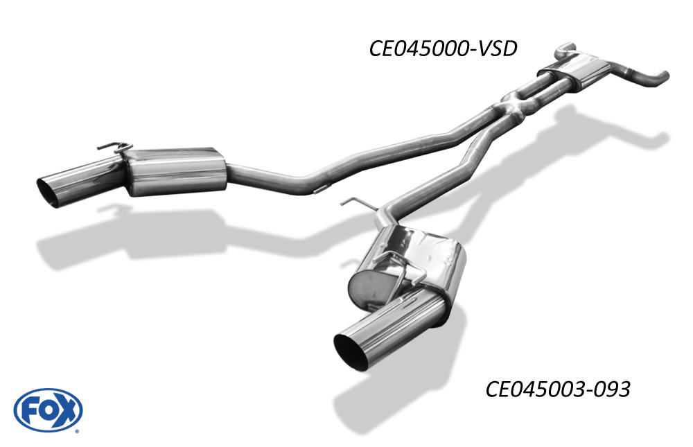 Chevrolet Camaro Endschalldämpfer rechts/links - 1x100 Typ 14 rechts/links Chevrolet Camaro Endschalldämpfer rechts/links - 1x100 Typ 14 rechts/links