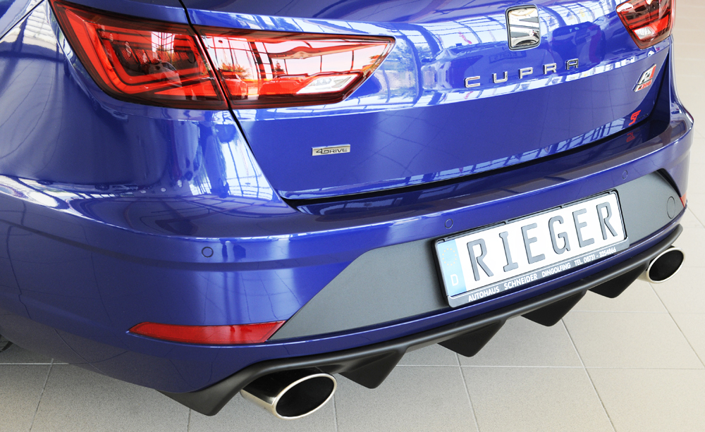 Rieger Heckeinsatz - Seat Leon Cupra Seat Leon Cupra (5F): 5-tür. (ST/Kombi) Rieger Heckeinsatz - Seat Leon Cupra Seat Leon Cupra (5F): 5-tür. (ST/Kombi)