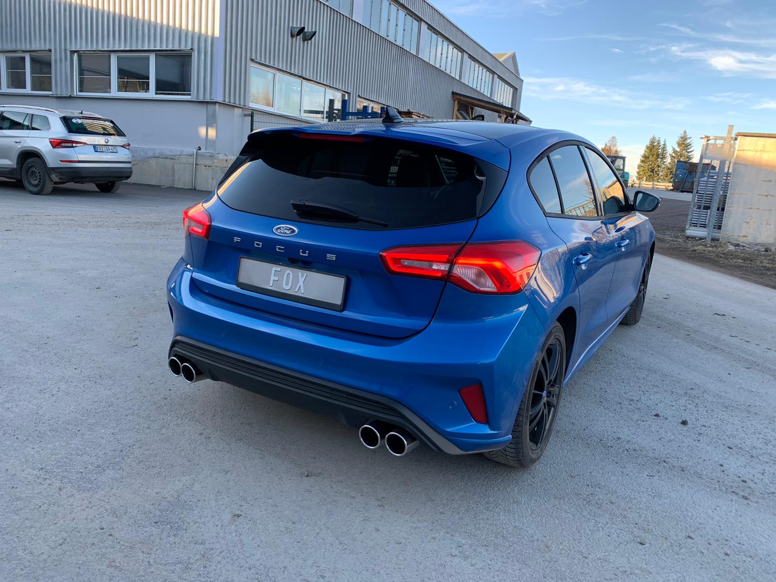 Ford Focus IV ST-Line - Einzelradaufhängung Endschalldämpfer Ausgang rechts/links - 2x90 Typ 16 rechts/links