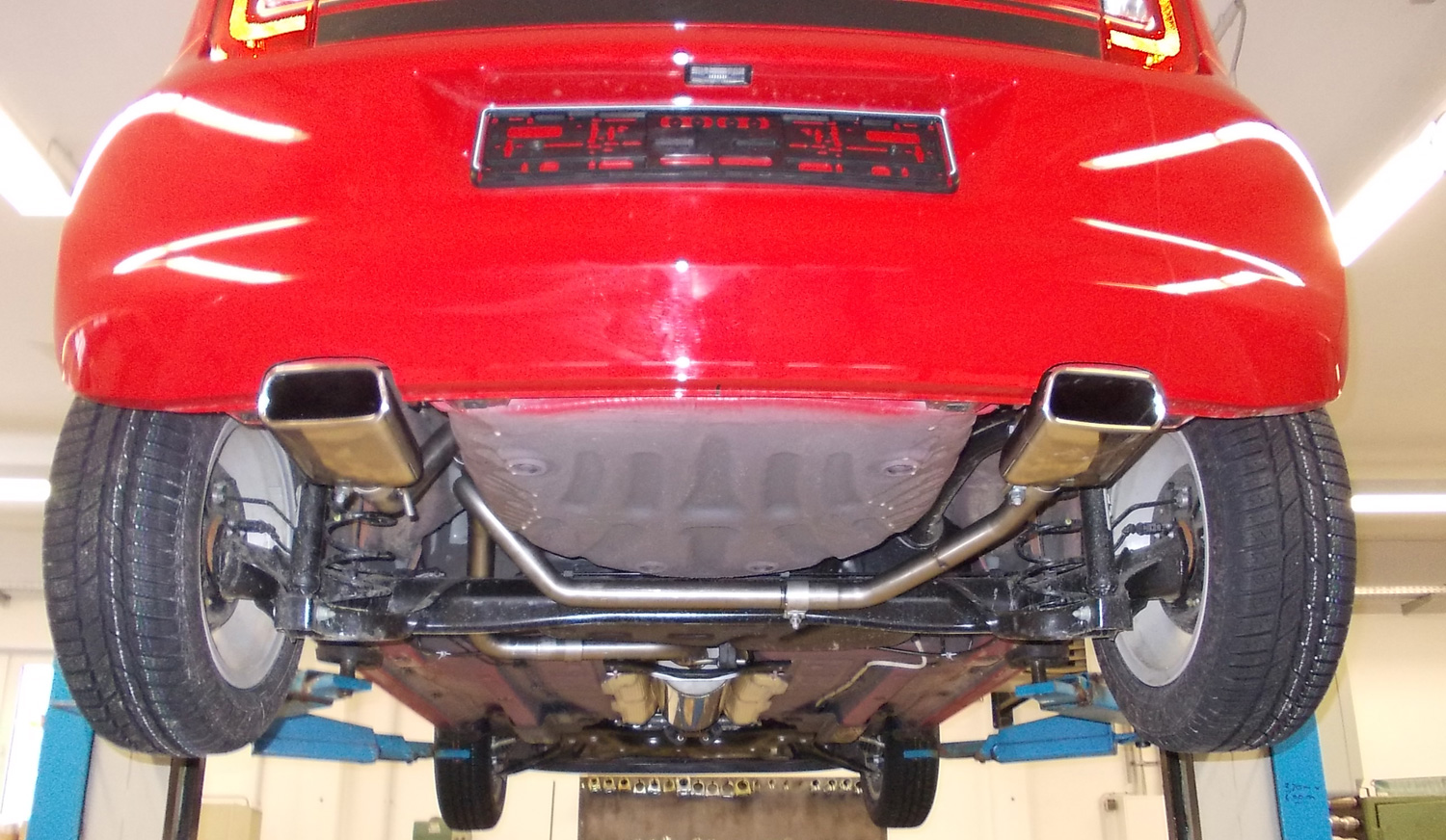 Seat Mii/ Skoda Citigo/ VW UP Endrohrsystem rechts/links passend auf originalen oder FOX-Endschalldämpfer - 145x65 Typ 59 rechts/links Seat Mii/ Skoda Citigo/ VW UP Endrohrsystem rechts/links passend auf originalen oder FOX-Endschalldämpfer - 145x65 Typ 59 rechts/links