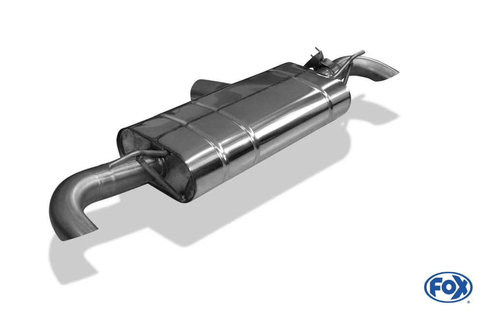 Mercedes CLA 220/250 Frontantrieb & 4matic - 118 Endschalldämpfer quer Ausgang rechts/links - Ausgang der Endrohre hinter der Stoßstange