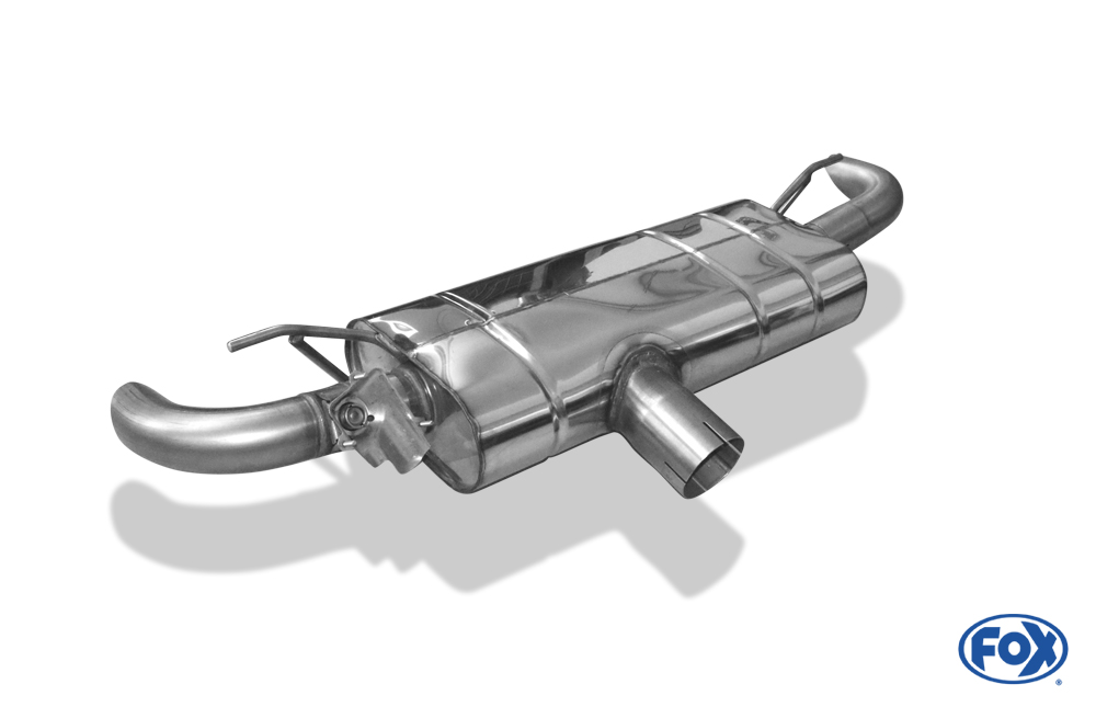 Mercedes CLA 220/250 Frontantrieb & 4matic - 118 Endschalldämpfer quer Ausgang rechts/links - Ausgang der Endrohre hinter der Stoßstange Mercedes CLA 220/250 Frontantrieb & 4matic - 118 Endschalldämpfer quer Ausgang rechts/links - Ausgang der Endrohre hinter der Stoßstange