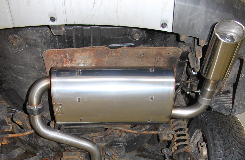 Mitsubishi Outlander 4WD Endschalldämpfer - 115x85 Typ 33