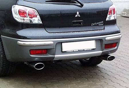 Mitsubishi Outlander 4WD Endschalldämpfer Ausgang rechts/links - 115x85 Typ 33 rechts/links Mitsubishi Outlander 4WD Endschalldämpfer Ausgang rechts/links - 115x85 Typ 33 rechts/links