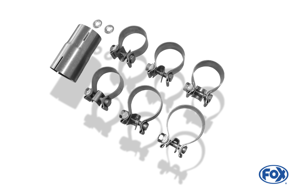 Volvo C70 II - Cabrio Endschalldämpfer quer Ausgang rechts/links - 115x85 Typ 32 rechts/links