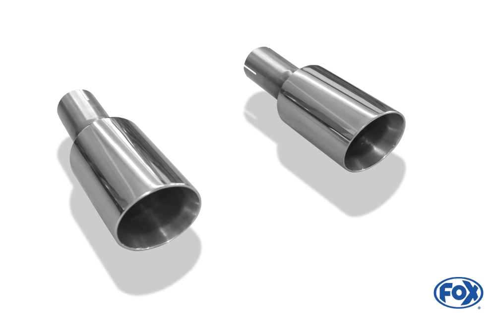 Renault Laguna III Coupe Endrohrpaar passend auf original Endschalldämpfer - 1x90 Typ 25 rechts/links Renault Laguna III Coupe Endrohrpaar passend auf original Endschalldämpfer - 1x90 Typ 25 rechts/links