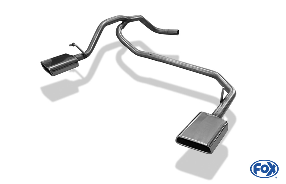 Seat Mii/ Skoda Citigo/ VW UP Endrohrsystem rechts/links passend auf originalen oder FOX-Endschalldämpfer - 145x65 Typ 59 rechts/links Seat Mii/ Skoda Citigo/ VW UP Endrohrsystem rechts/links passend auf originalen oder FOX-Endschalldämpfer - 145x65 Typ 59 rechts/links