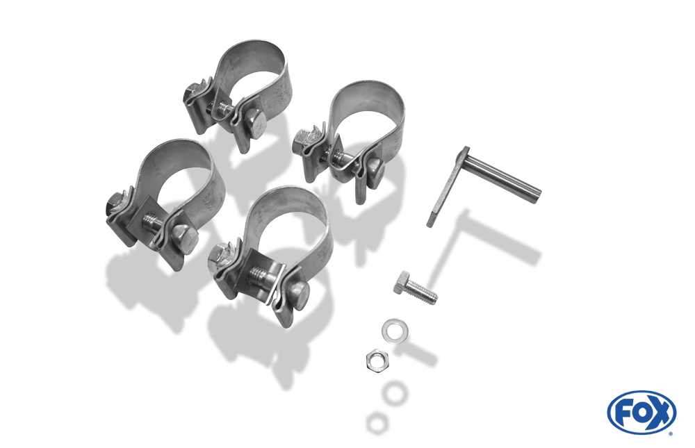 CitroenC1/ Toyota Aygo Endschalldämpfer Ausgang recht/links - 2x86x54 Typ 32 rechts/links