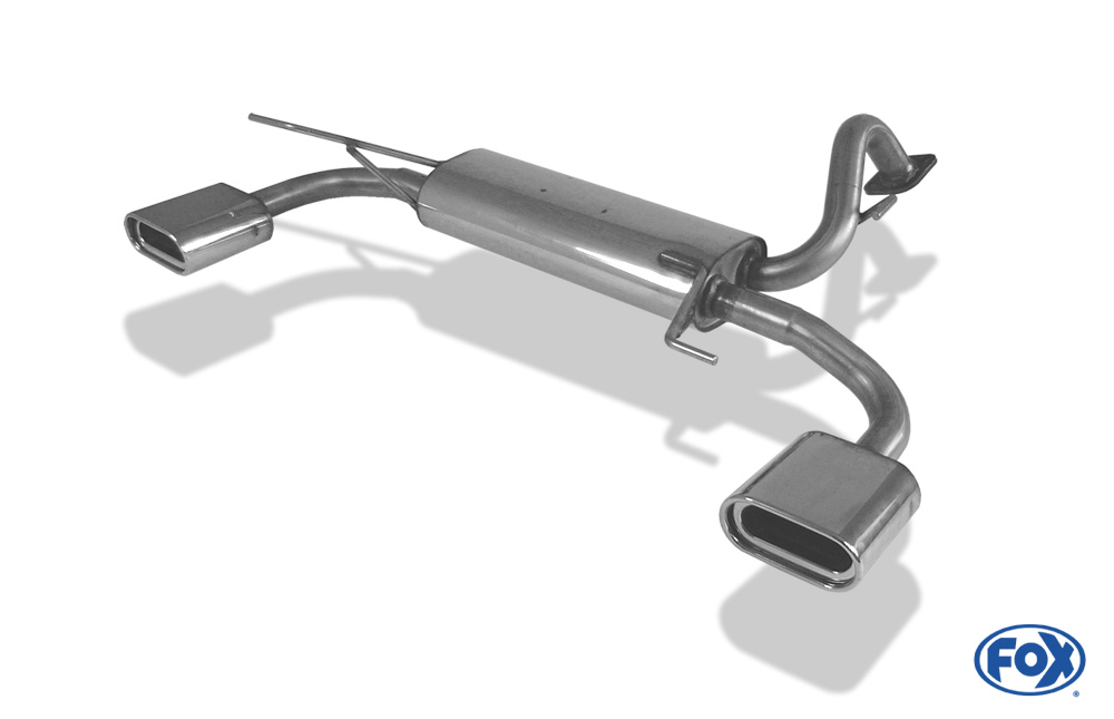 Kia Cerato Schrägheck Endschalldämpfer Ausgang rechts/links - 135x85 Typ 53 rechts/links Kia Cerato Schrägheck Endschalldämpfer Ausgang rechts/links - 135x85 Typ 53 rechts/links