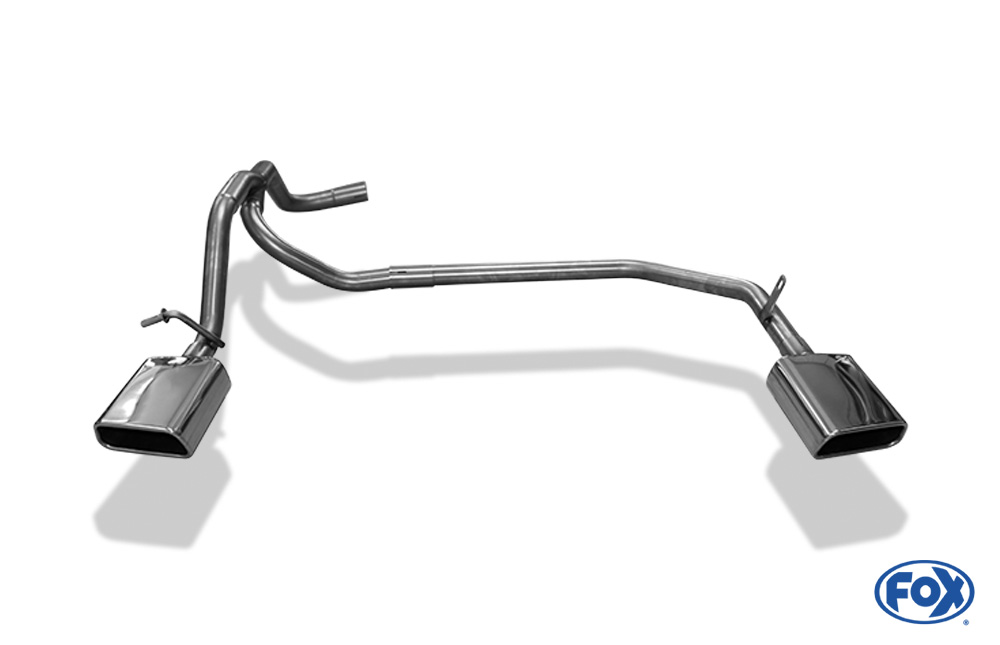 Seat Mii/ Skoda Citigo/ VW UP Endrohrsystem rechts/links passend auf originalen oder FOX-Endschalldämpfer - 145x65 Typ 59 rechts/links Seat Mii/ Skoda Citigo/ VW UP Endrohrsystem rechts/links passend auf originalen oder FOX-Endschalldämpfer - 145x65 Typ 59 rechts/links