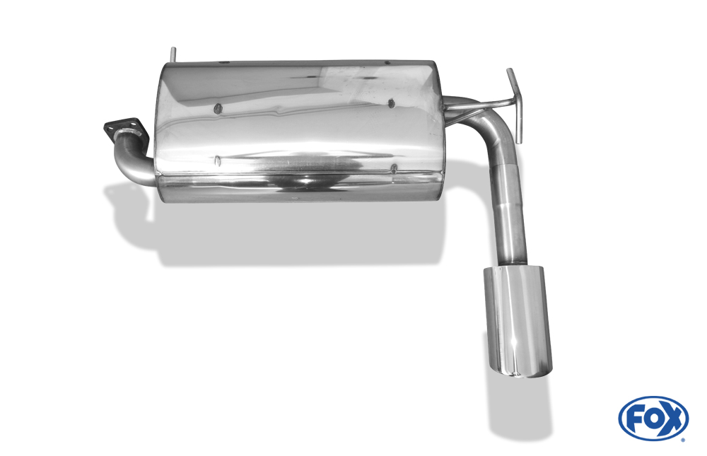 Mitsubishi Outlander 4WD Endschalldämpfer - 115x85 Typ 33