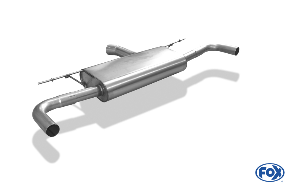 Mondeo V Schrägheck/ Turnier/ Stufenheck Endschalldämpfer quer Ausgang rechts/links - Ausgang der Endrohre in der originalen Stoßstange Mondeo V Schrägheck/ Turnier/ Stufenheck Endschalldämpfer quer Ausgang rechts/links - Ausgang der Endrohre hinter der originalen Stoßstange