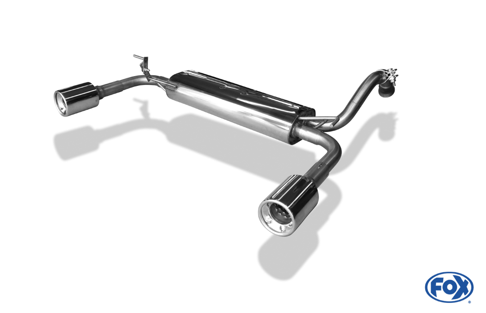 Citroen C1 II Endschalldämpfer Ausgang rechts/links - 1x90 Typ 13 rechts/links