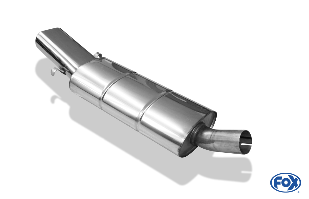 Audi 80/90 - Typ 89, B3 Limousine/ Coupe/ 80 B4 - Cabrio Endschalldämpfer - 135x80 Typ 53