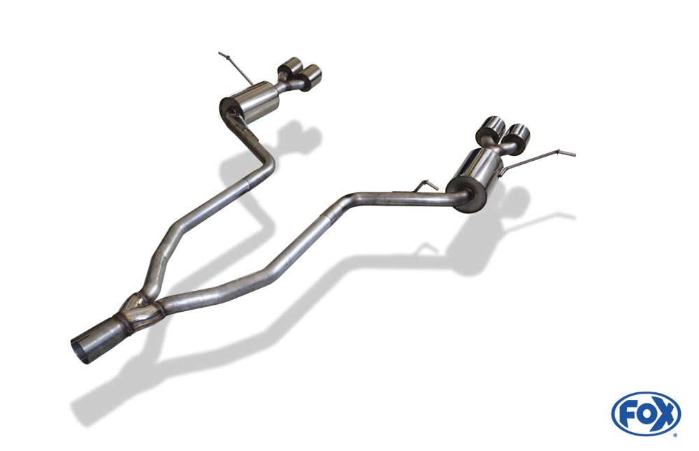 Jeep Grand Cherokee WKII ab 2014 Endschalldämpfer rechts/links - 2x100 Typ 25 rechts/links