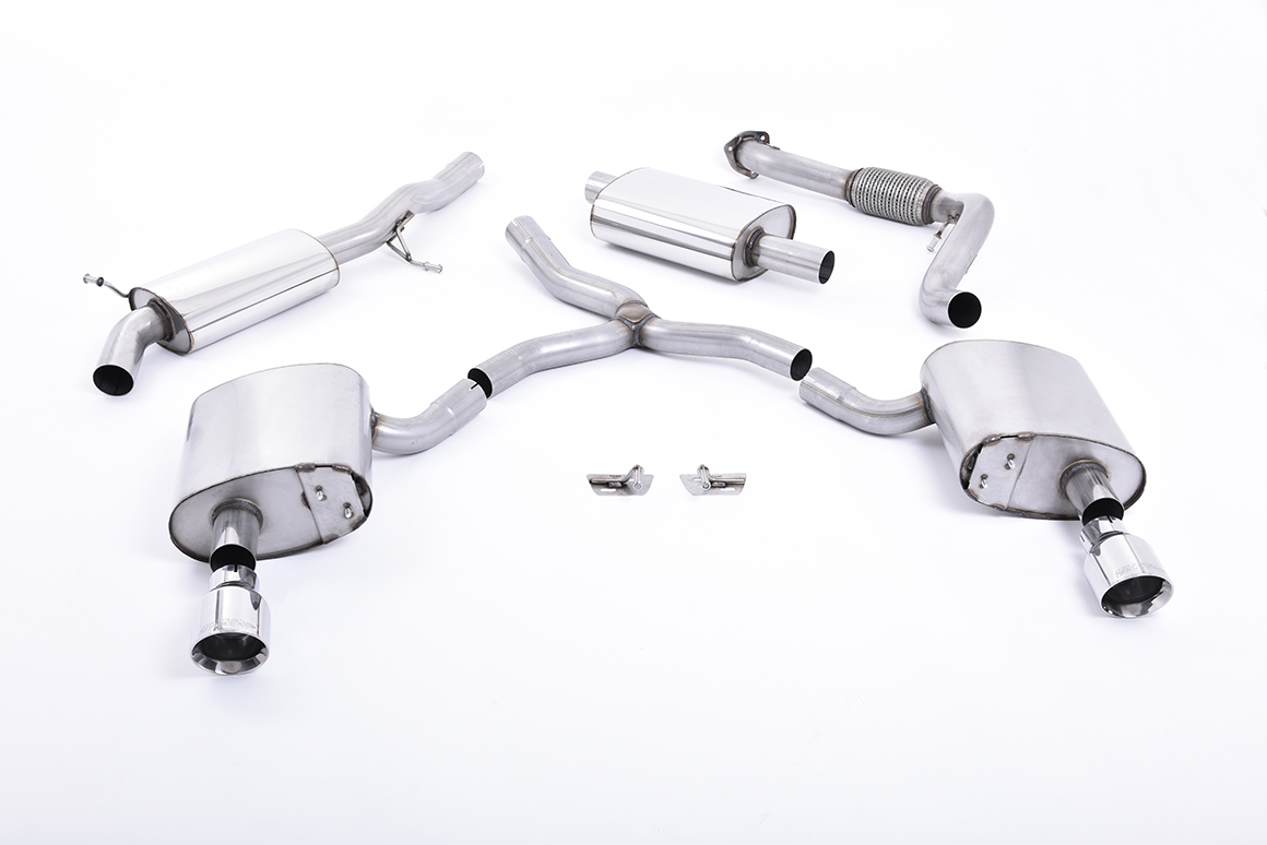 Audi A4 2.0 TFSI B9 Quattro Saloon & Avant (Non OPF/GPF Models inc Mild Hybrid & mitout Brace Bars) Dual GT100 Audi A4 2.0 TFSI B9 Quattro Saloon & Avant (Non OPF/GPF Models inc Mild Hybrid & mitout Brace Bars) Dual GT100