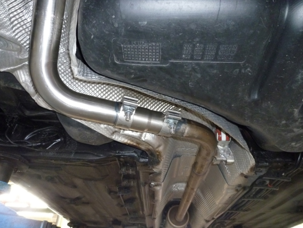 Renault Megane III Schrägheck/ Coupe Endschalldämpfer - 2x80 Typ 12