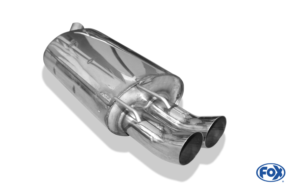Renault Twingo C06 Endschalldämpfer - 2x70 Typ 18 Renault Twingo C06 Endschalldämpfer - 2x70 Typ 18