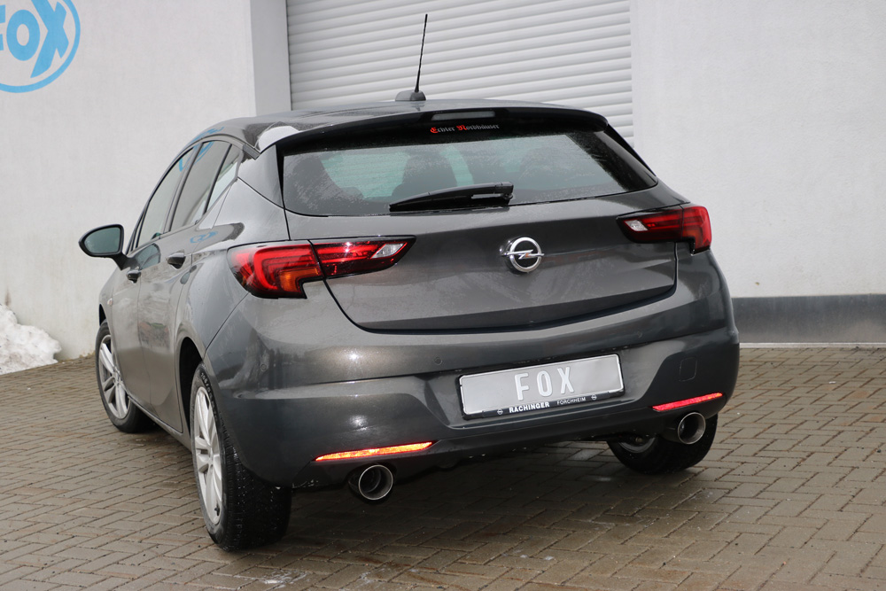 Opel Astra K Schrägheck Endschalldämpfer quer Ausgang rechts/links - 1x100 Typ 25 rechts/links Opel Astra K Schrägheck Endschalldämpfer quer Ausgang rechts/links - 1x100 Typ 25 rechts/links