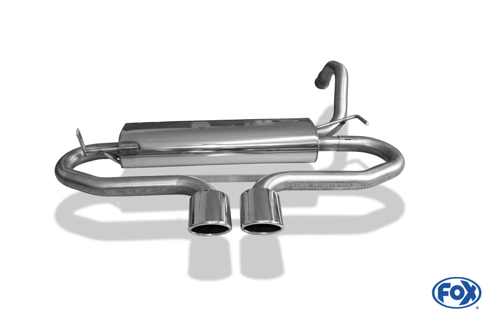 CitroenC1/ Peugeot 107/ Toyota Aygo Endschalldämpfer Ausgang mittig - 2x86x54 Typ 32 CitroenC1/ Peugeot 107/ Toyota Aygo Endschalldämpfer Ausgang mittig - 2x86x54 Typ 32