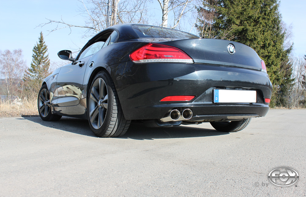 BMW Z4 E89 - sDrive 23i Endschalldämpfer - 2x80 Typ 25
