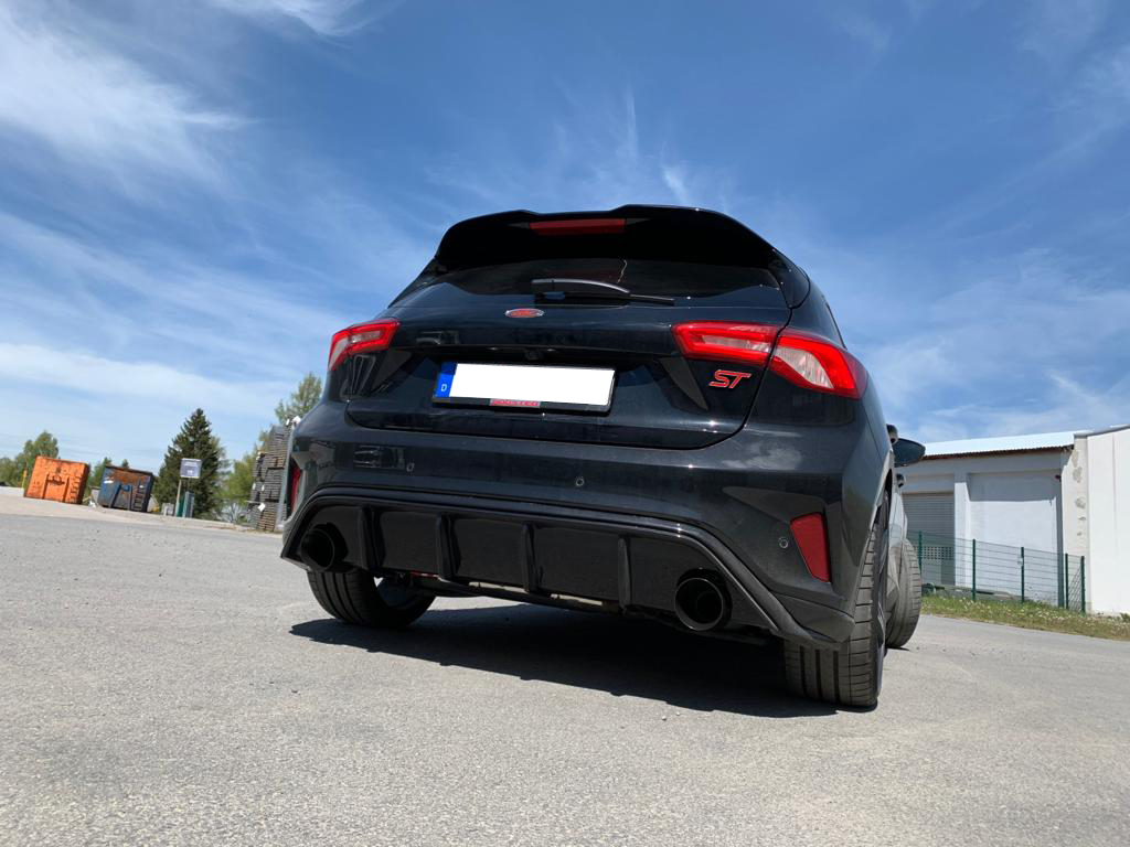 Ford Focus IV ST Endschalldämpfer Ausgang rechts/links ab OPF - 1x100 Typ 25 rechts/links schwarz emalliert Ford Focus IV ST Endschalldämpfer Ausgang rechts/links ab OPF - 1x100 Typ 25 rechts/links schwarz emalliert