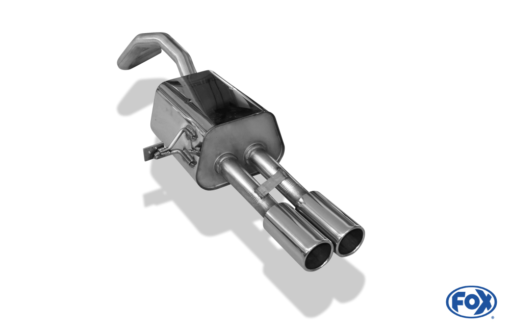 Renault Megane III Schrägheck/ Coupe Endschalldämpfer - 2x80 Typ 12 Renault Megane III Schrägheck/ Coupe Endschalldämpfer - 2x80 Typ 12