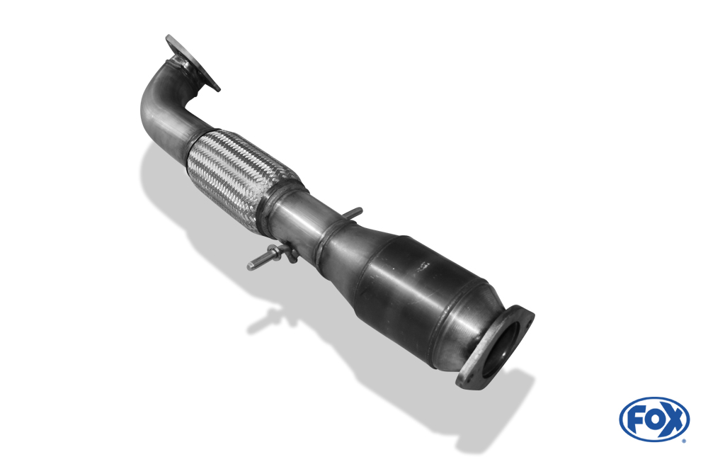 Opel Astra J OPC Downpipe mit 200-Zeller FOX-Kat Opel Astra J OPC Downpipe mit 200-Zellen HJS-Kat