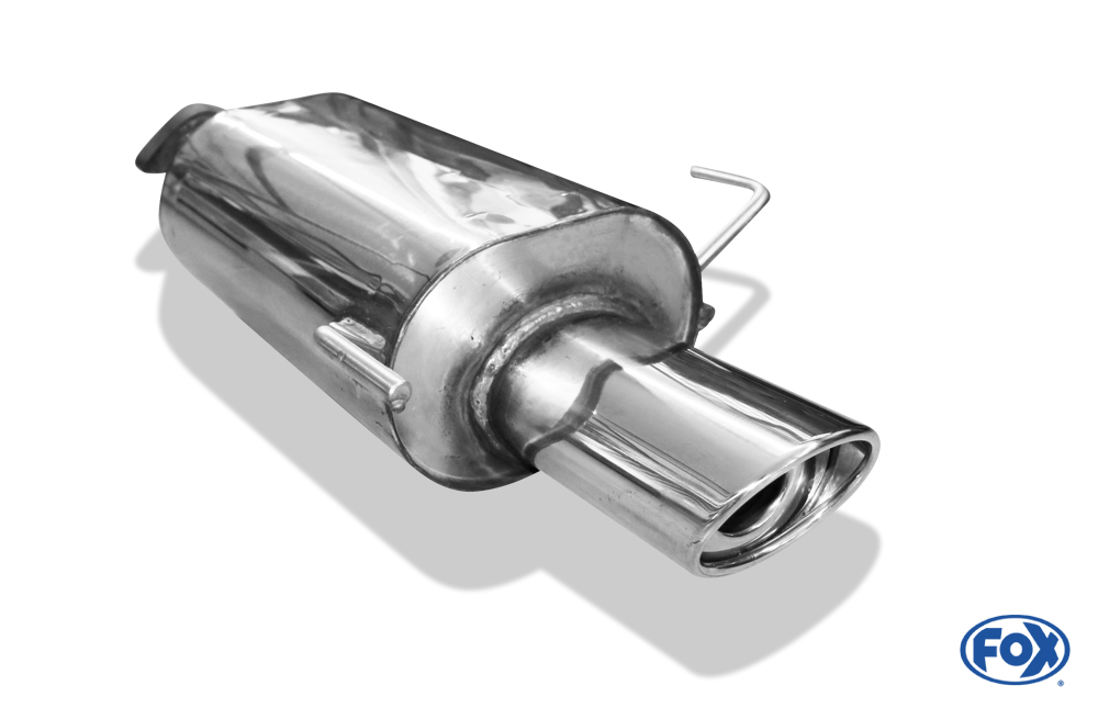 Nissan Almera Typ N15 Hatchback Endschalldämpfer - 115x85 Typ 33 Nissan Almera Typ N15 Hatchback Endschalldämpfer - 115x85 Typ 33