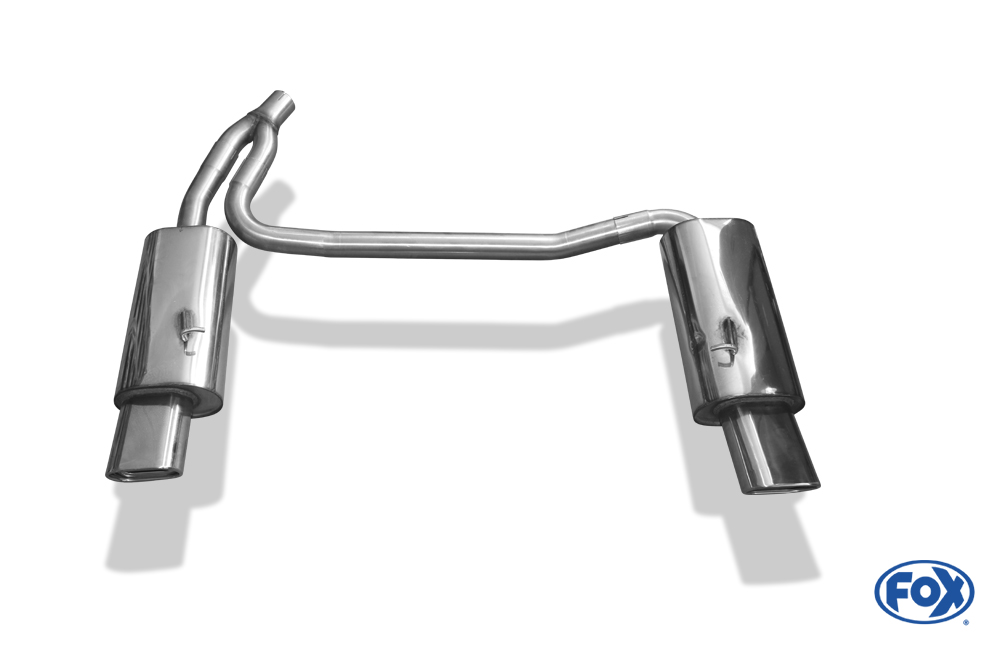 Volvo C70 I - Coupe & Cabrio Endschalldämpfer Ausgang rechts/links - 135x80 Typ 53 rechts/links