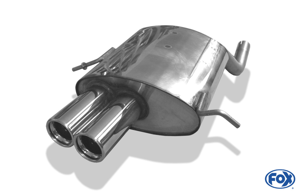 Mercedes C-Klasse Sportcoupe CL203 + CLC Endschalldämpfer - 2x76 Typ 13