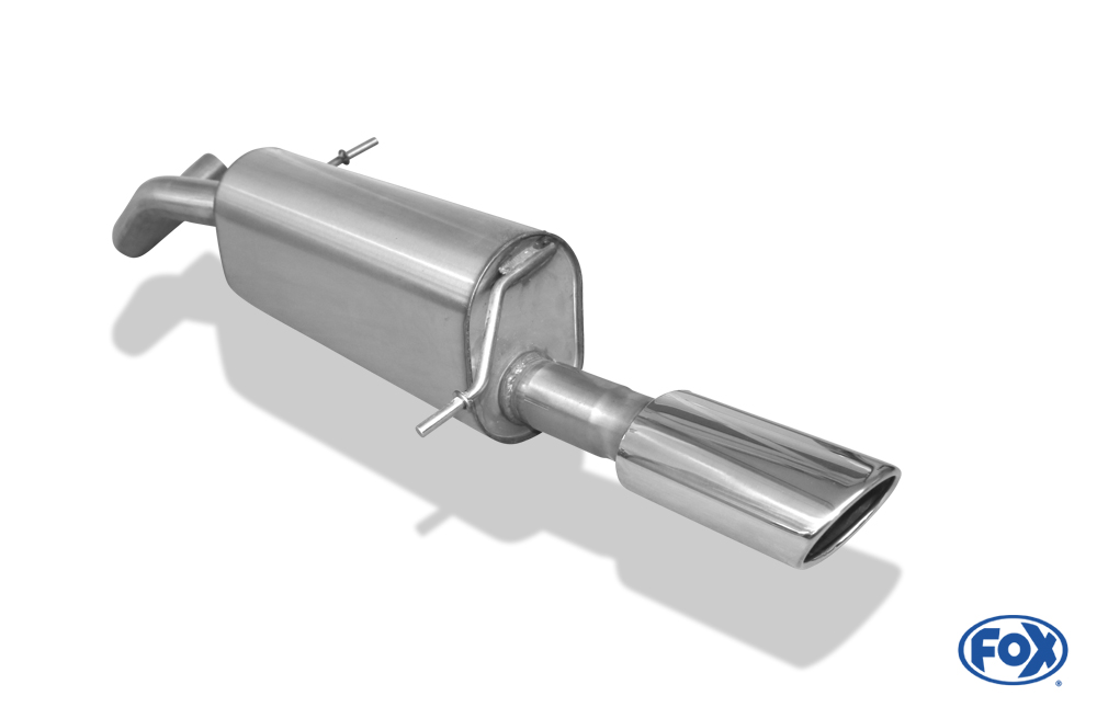 Seat Ibiza Cupra R Typ 6L Endschalldämpfer Ø63,5mm - 115x85 Typ 32