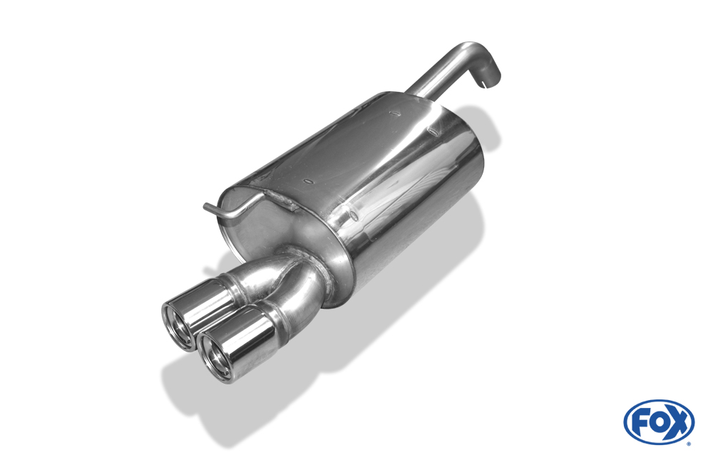 Toyota Corolla E12 - Hatchback - TS Kompressor Endschalldämpfer - 2x80 Typ 13