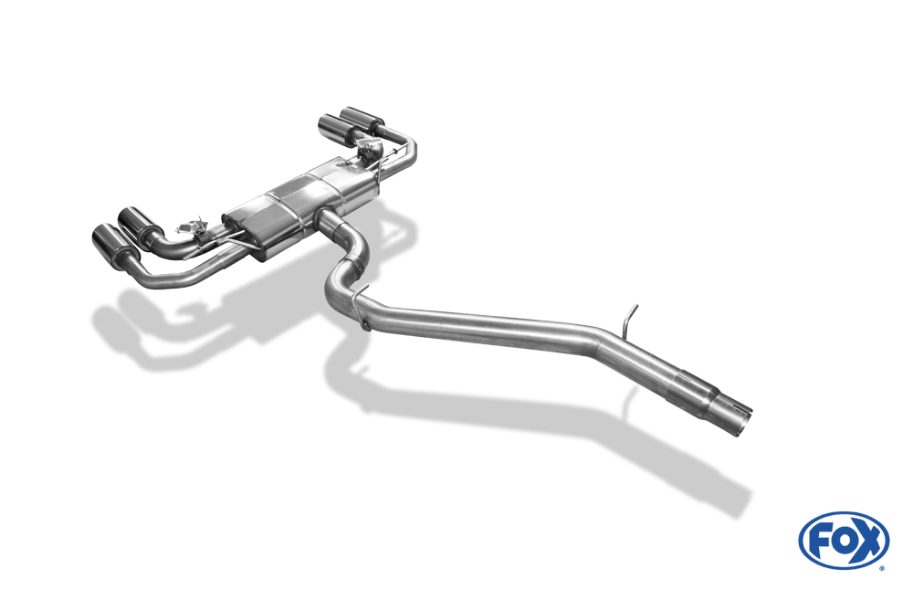 CUPRA Formentor 4x4 Halbanlage ab Kat - 2x100 Typ 25 rechts/links - mit 2 elektronischen Klappen Audi S3 GY - Limousine Halbanlage ab OPF mit Abgasklappen - 2x114 Typ 25 rechts/links