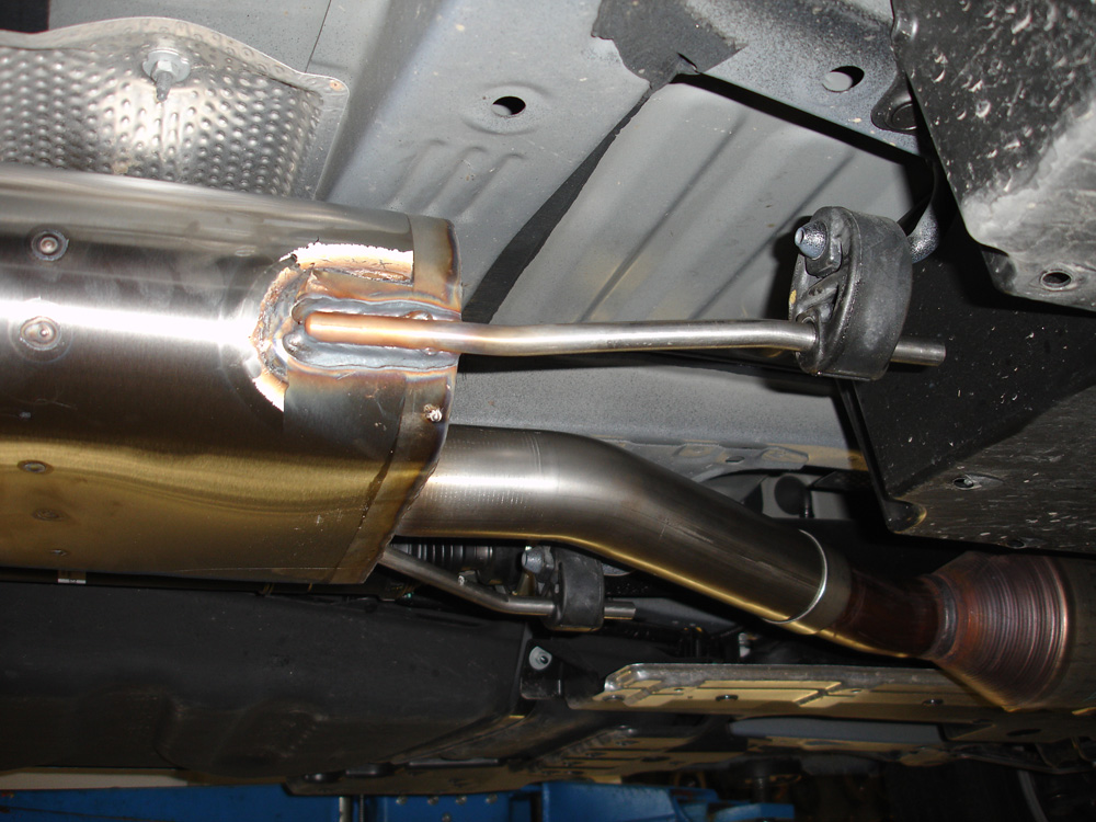 Toyota RAV 4 III Benzin - ohne Gutachten! Mittelschalldämpfer (laute Version) Toyota RAV 4 III Diesel Mittelschalldämpfer